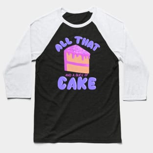 Cake Baseball T-Shirt